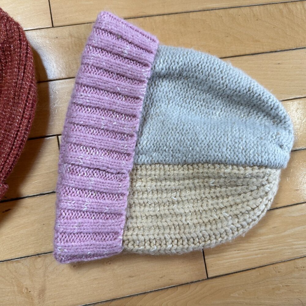 Set Of 2 Universal Thread Super Soft Beanie Hat C… - image 3